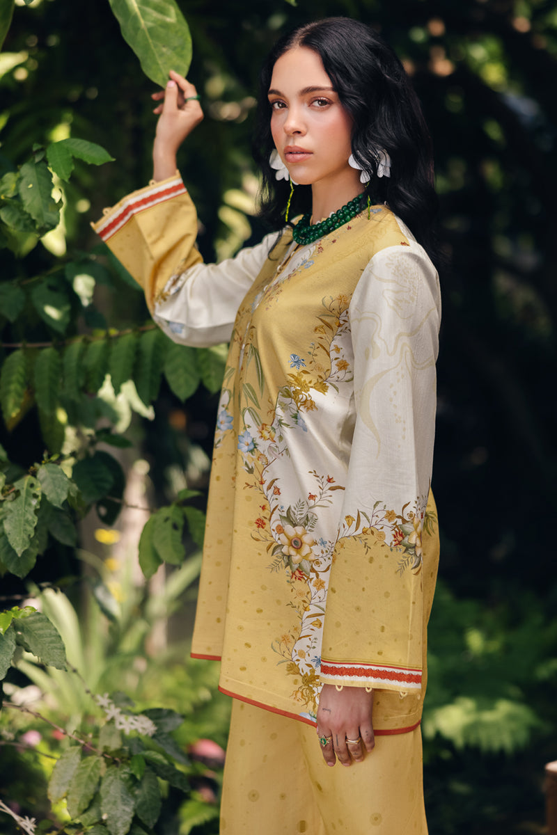 Qalamkar | Printed Co Ords 25 | OP-04 Tena - Official Qalamkar stockist in UK - Sakeena London