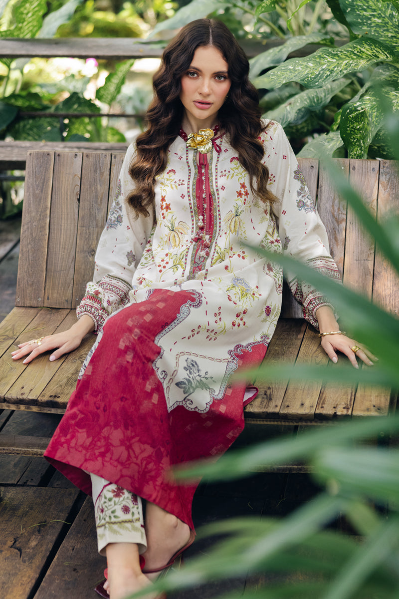 Qalamkar | Printed Co Ords 25 | OP-01 Lapo - Official Qalamkar stockist in UK - Sakeena London