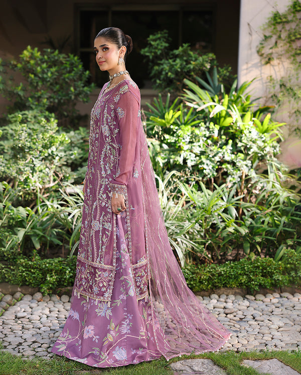 Roheenaz | Aangan Chiffon Collection 25 | Arooj - Official Roheenaz stockist in UK - Sakeena London
