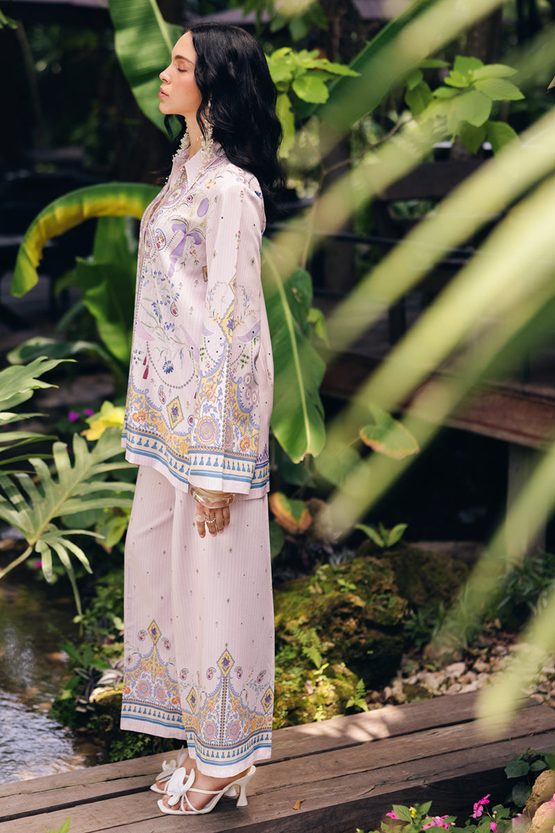 Qalamkar | Printed Co Ords 25 | OP-08 Ruhi - Official Qalamkar stockist in UK - Sakeena London