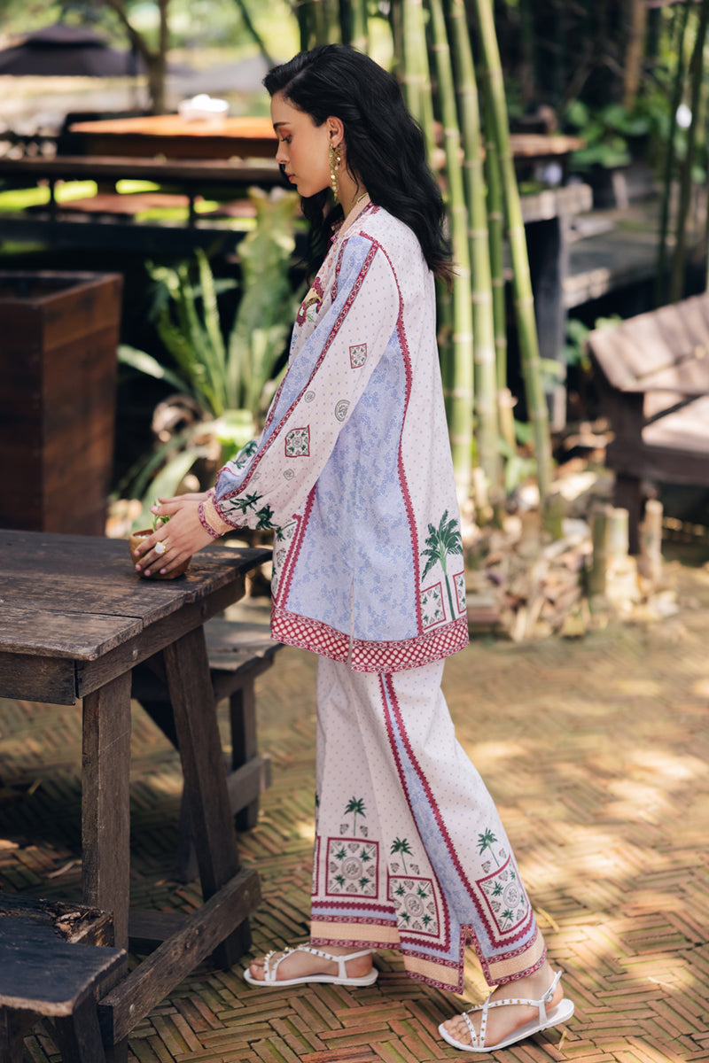 Qalamkar | Printed Co Ords 25 | OP-05 Rihana - Official Qalamkar stockist in UK - Sakeena London