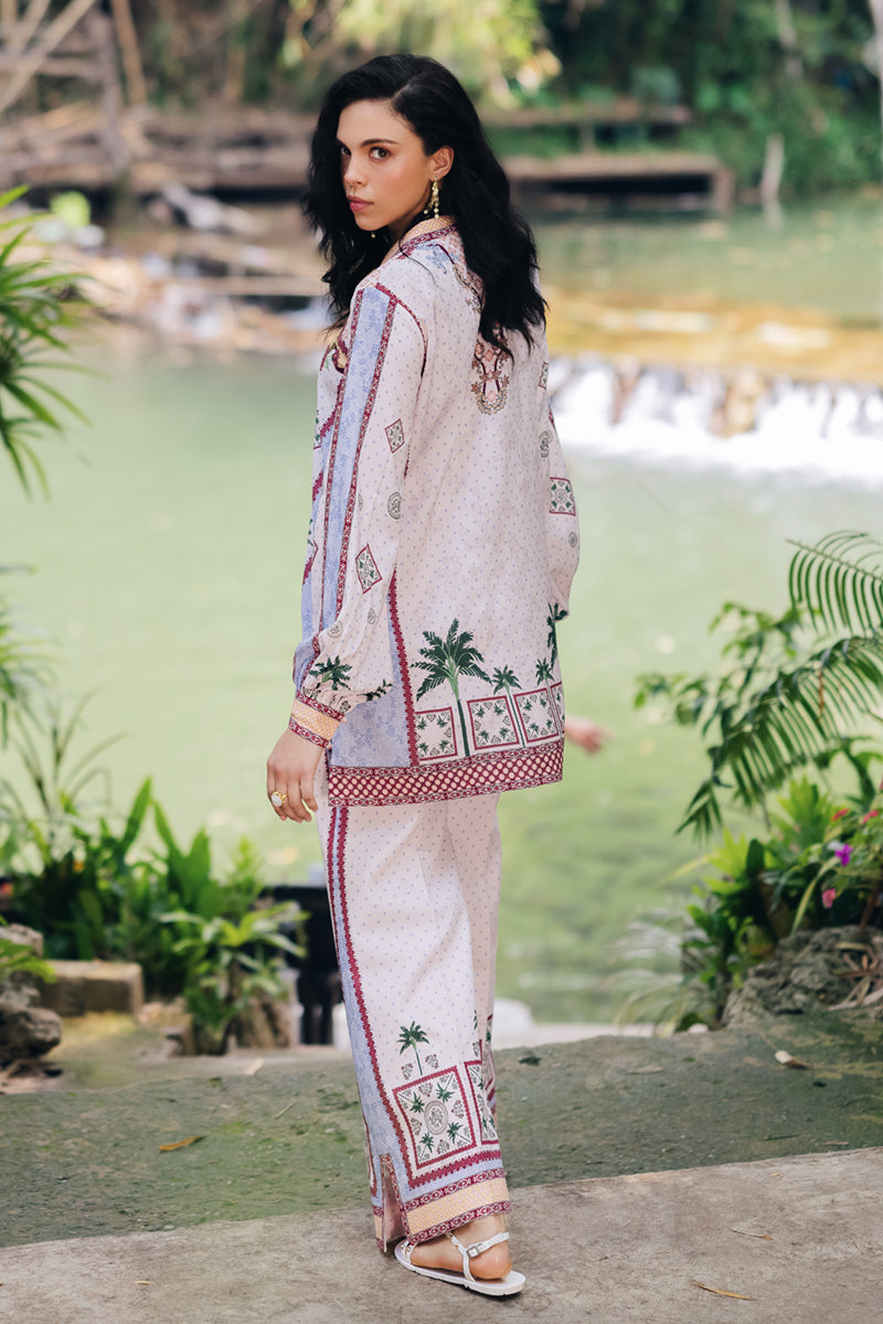 Qalamkar | Printed Co Ords 25 | OP-05 Rihana - Official Qalamkar stockist in UK - Sakeena London