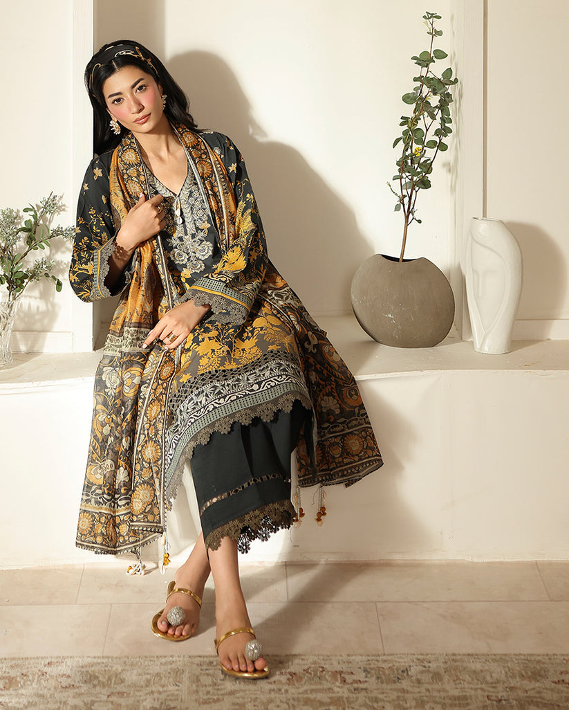 Roheenaz | Pareesa Cambric | Zimal - Official Roheenaz stockist in UK - Sakeena London