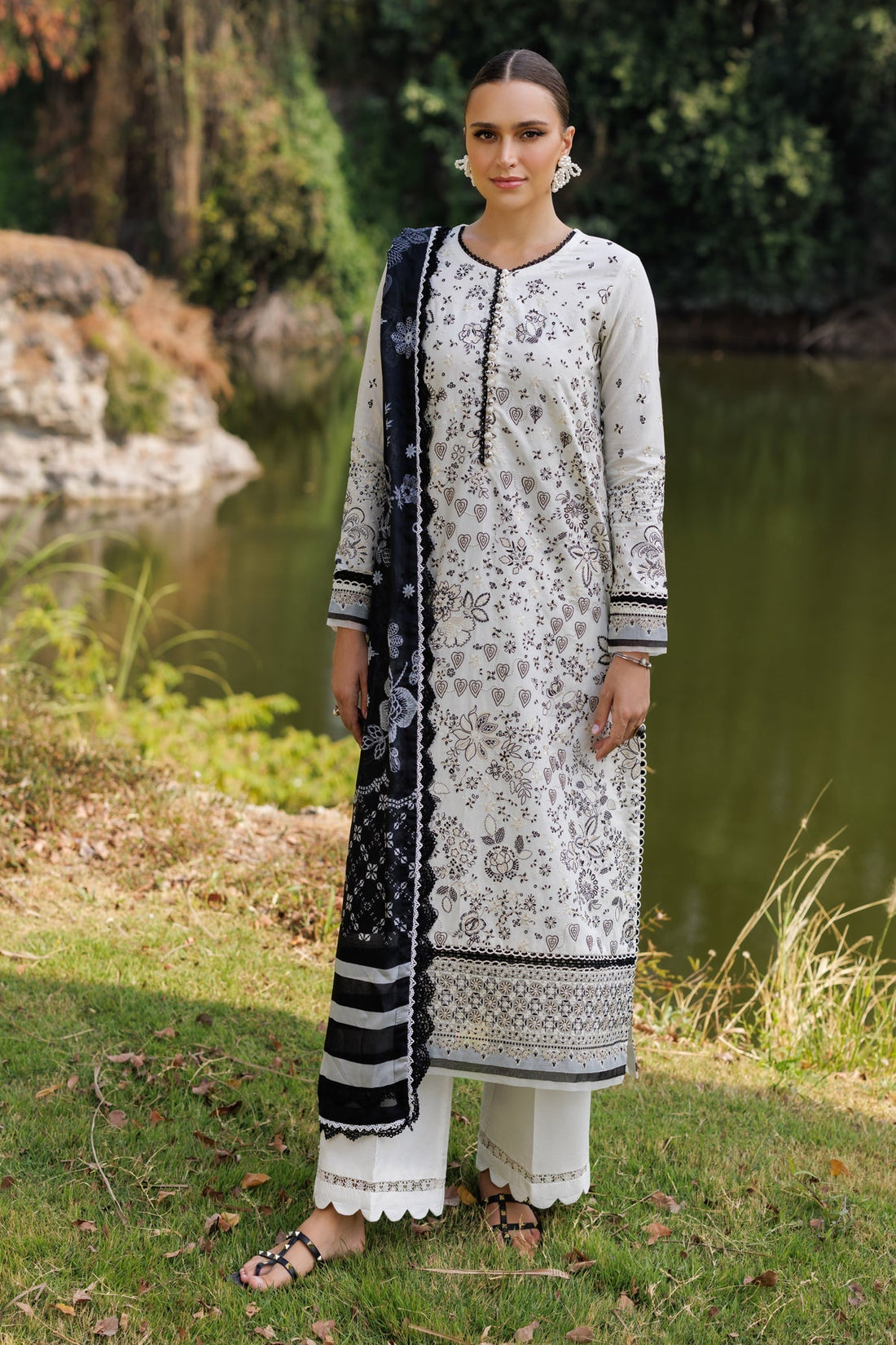Xenia Formals | Luxury Lawn 25 | FIORELLA - Official Xenia Formals stockist in UK - Sakeena London