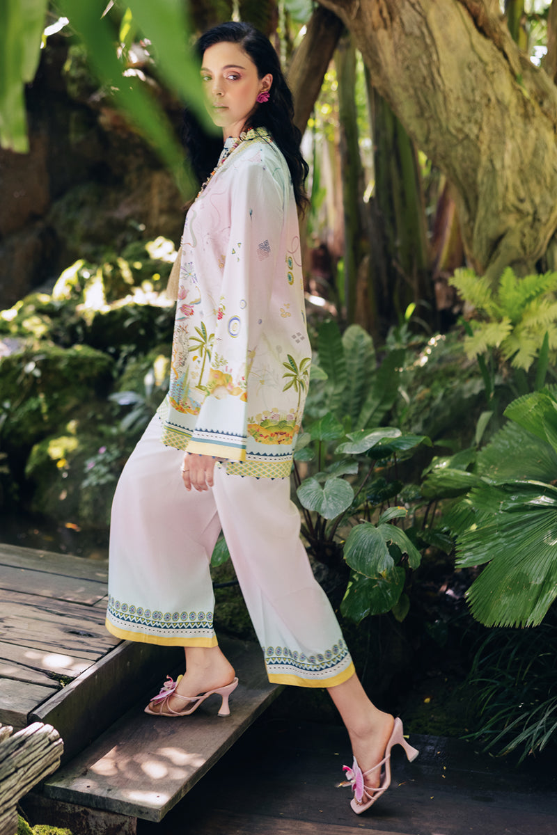Qalamkar | Printed Co Ords 25 | OP-09 Sigr - Official Qalamkar stockist in UK - Sakeena London