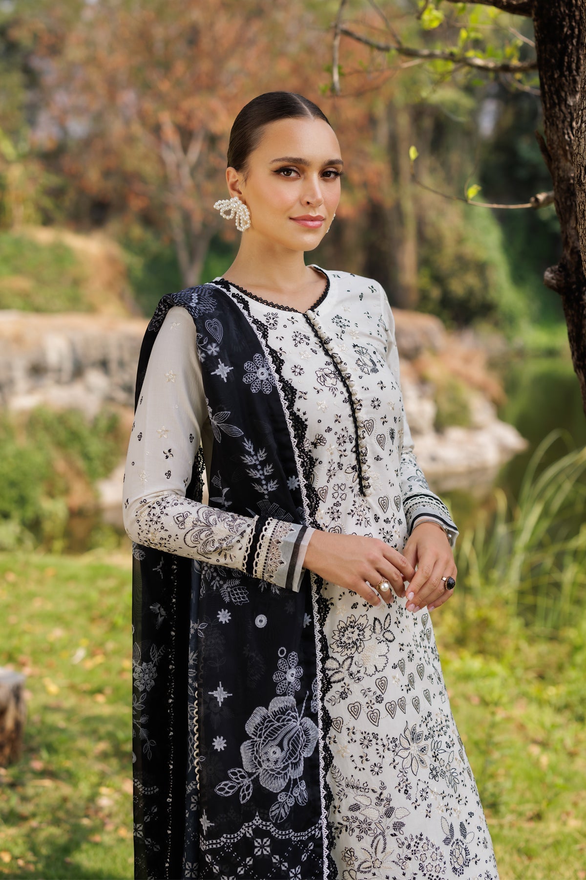 Xenia Formals | Luxury Lawn 25 | FIORELLA - Official Xenia Formals stockist in UK - Sakeena London