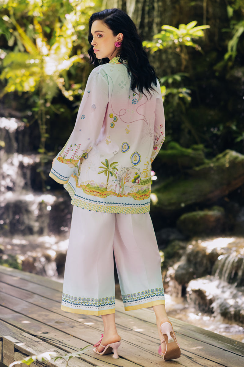 Qalamkar | Printed Co Ords 25 | OP-09 Sigr - Official Qalamkar stockist in UK - Sakeena London