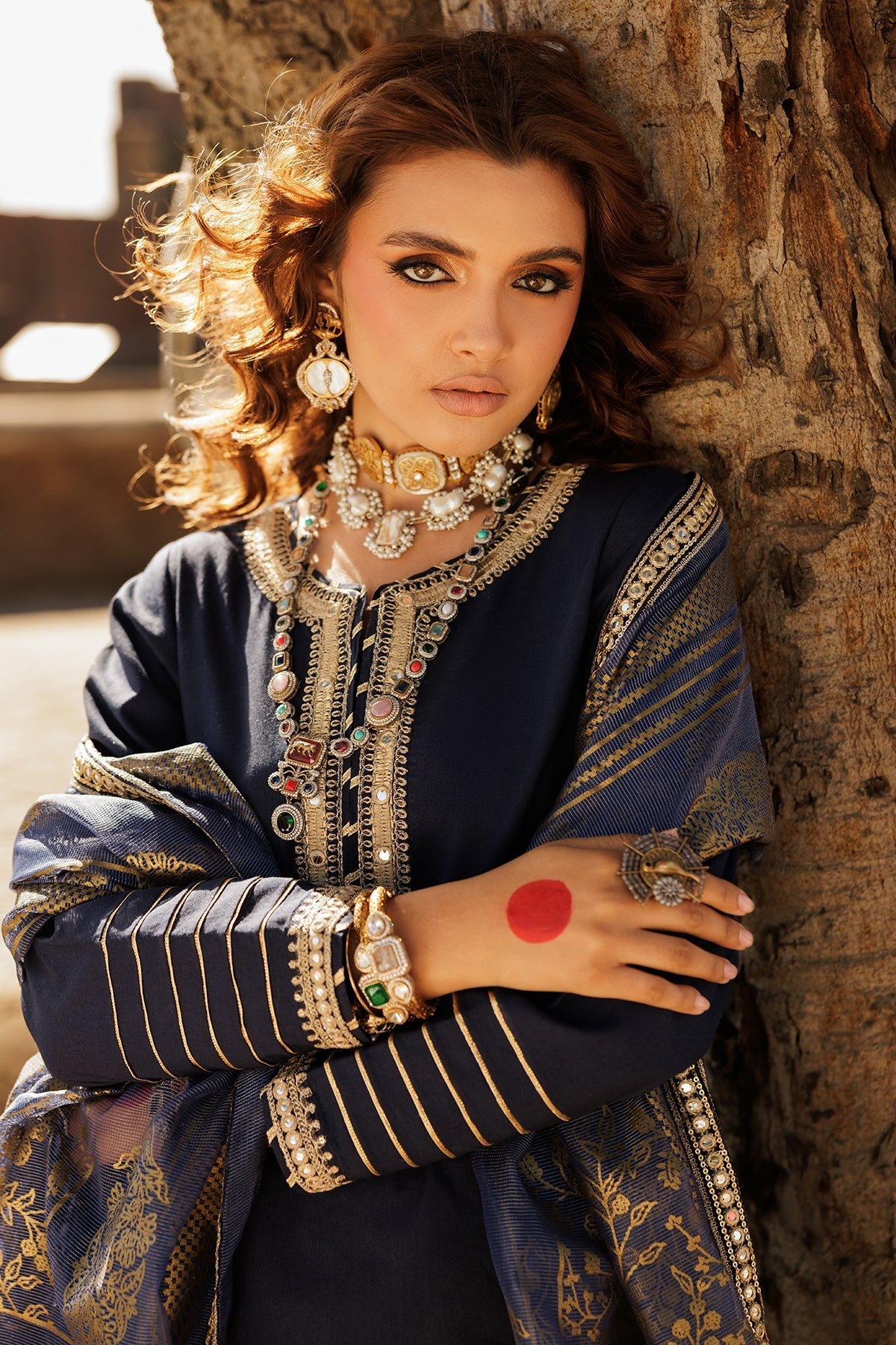 Charizma | Festive Pret | CNP-5-25 B - Official Charizma stockist in UK - Sakeena London