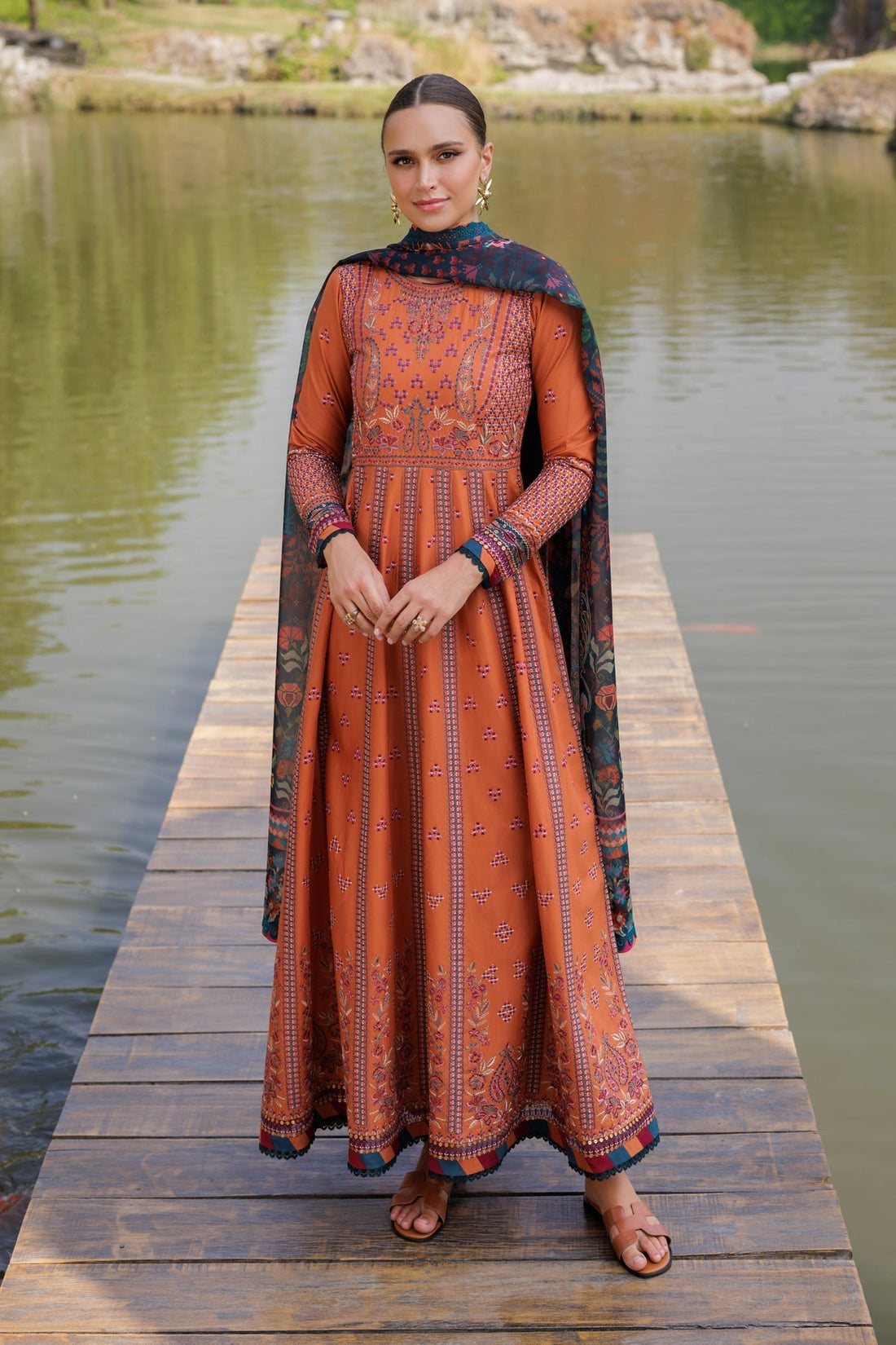 Xenia Formals | Luxury Lawn 25 | HANNAH - Official Xenia Formals stockist in UK - Sakeena London