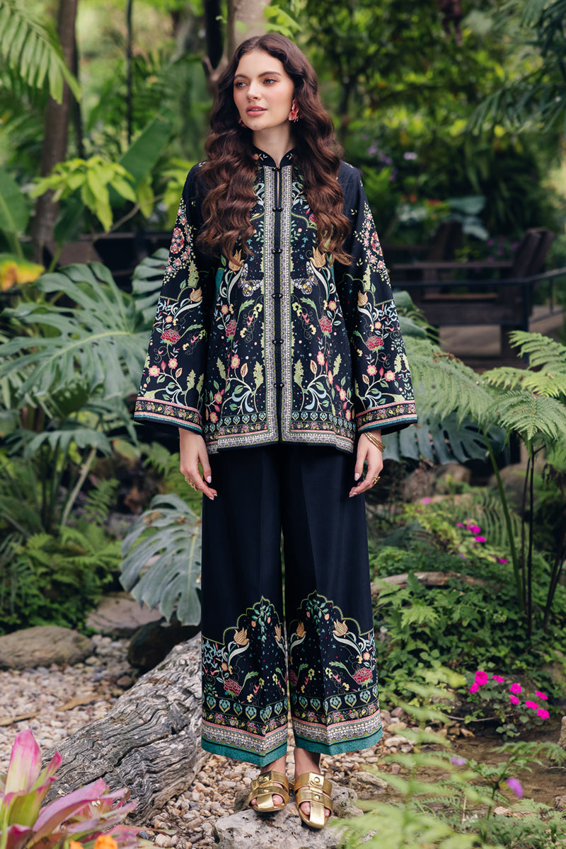 Qalamkar | Printed Co Ords 25 | OP-07 Rane - Official Qalamkar stockist in UK - Sakeena London