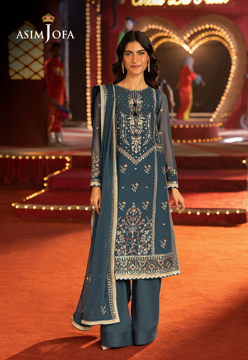 Asim Jofa | Luxury Festive Rejoice | AJLFF-15 - Official Asim Jofa stockist in UK - Sakeena London