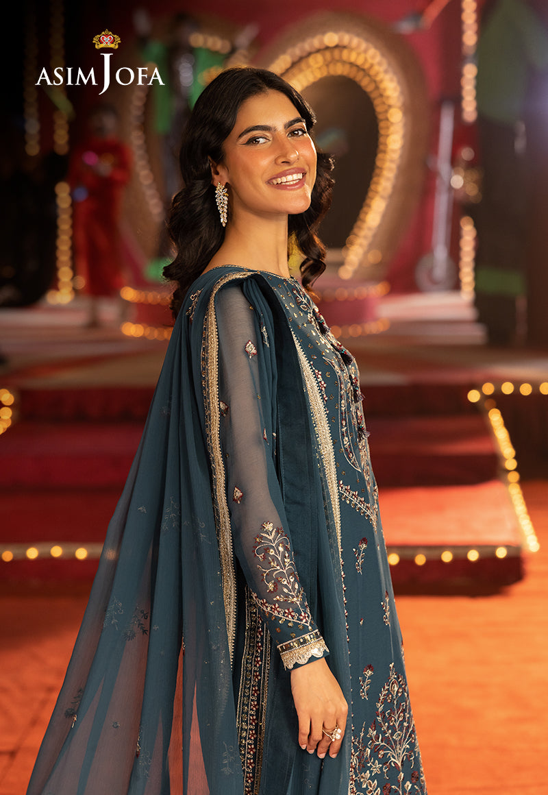 Asim Jofa | Luxury Festive Rejoice | AJLFF-15 - Official Asim Jofa stockist in UK - Sakeena London