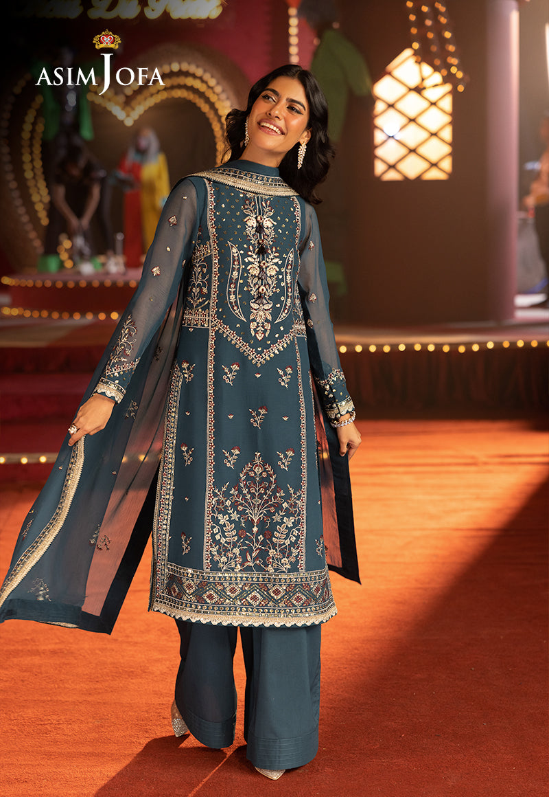 Asim Jofa | Luxury Festive Rejoice | AJLFF-15 - Official Asim Jofa stockist in UK - Sakeena London