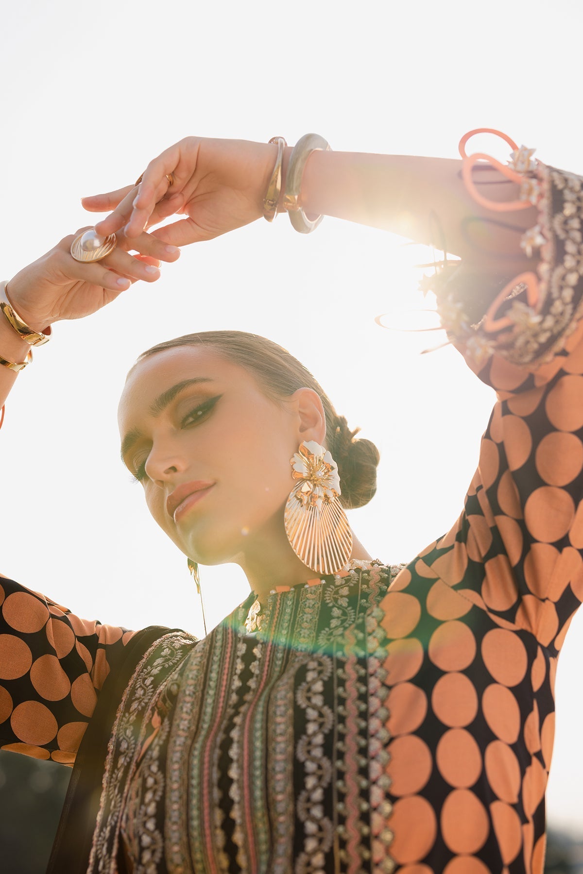 Charizma | Qara Festive Edit 25 | CQ5-02 - Official Charizma stockist in UK - Sakeena London