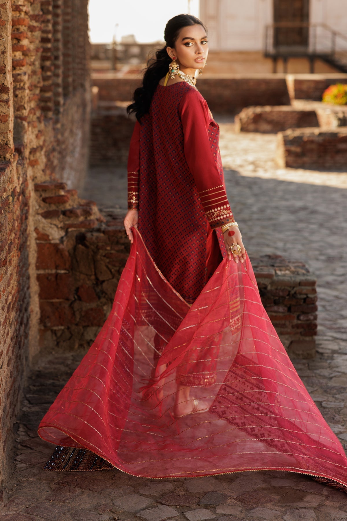 Charizma | Festive Pret | CMA-5-28 R - Official Charizma stockist in UK - Sakeena London