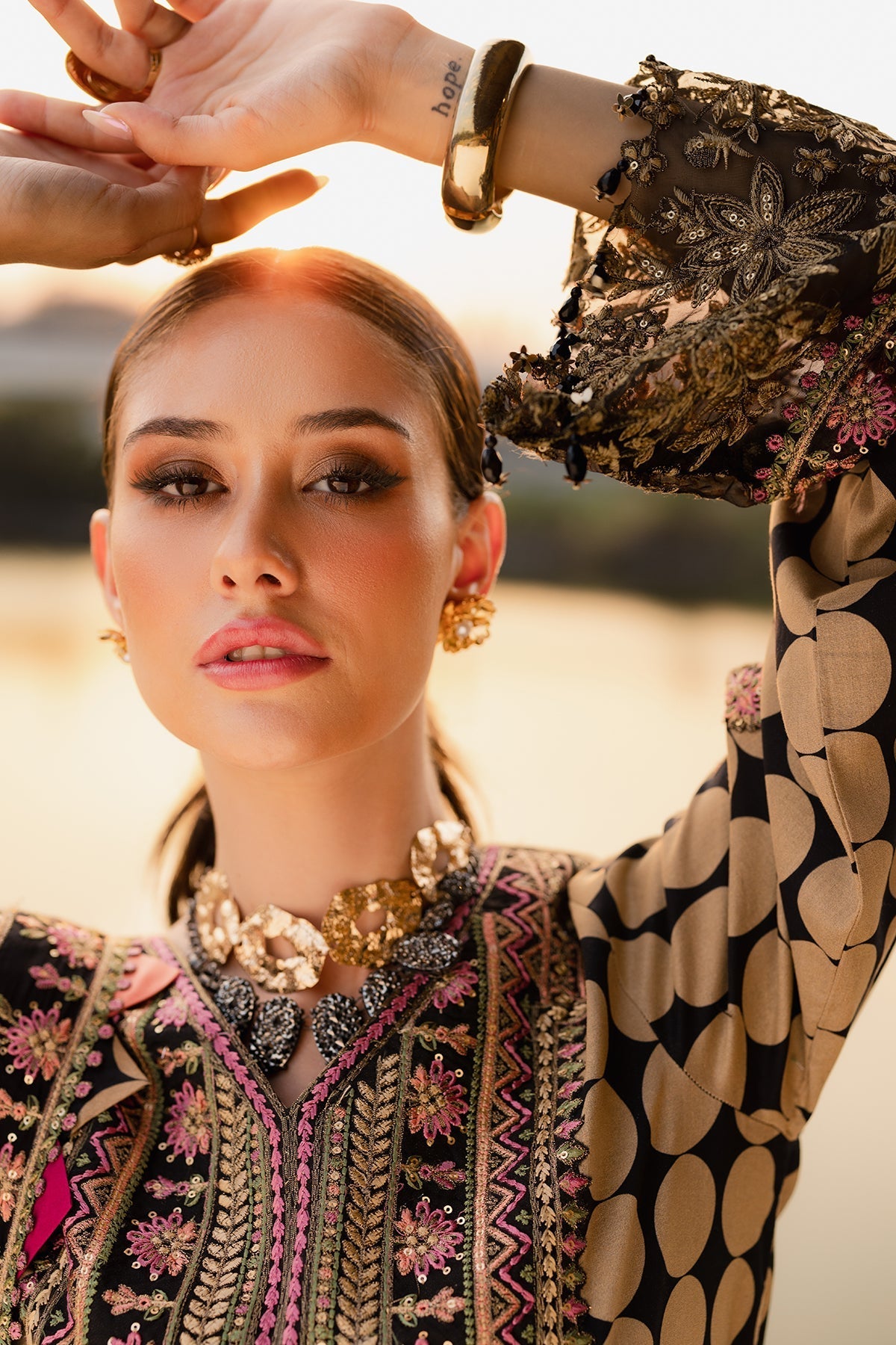 Charizma | Qara Festive Edit 25 | CQ5-05 - Official Charzima stockist in UK - Sakeena London