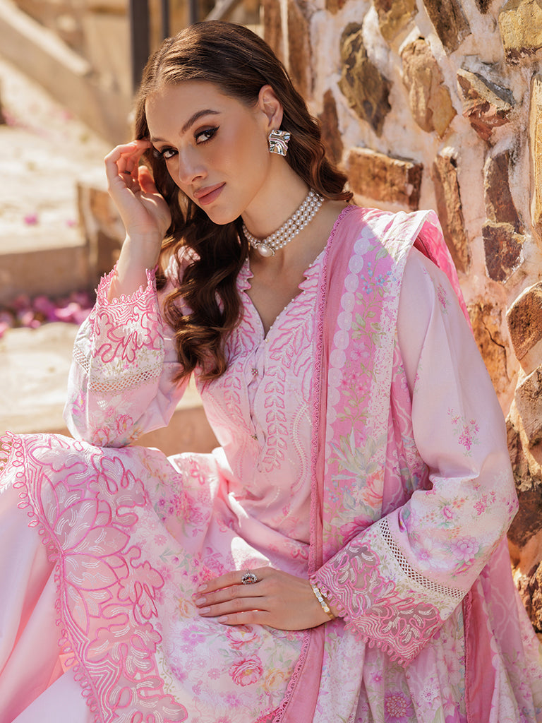 Rajbari | Floral Symphony Lawn 25 | RB-07 - Official Rajbari stockist in UK - Sakeena London