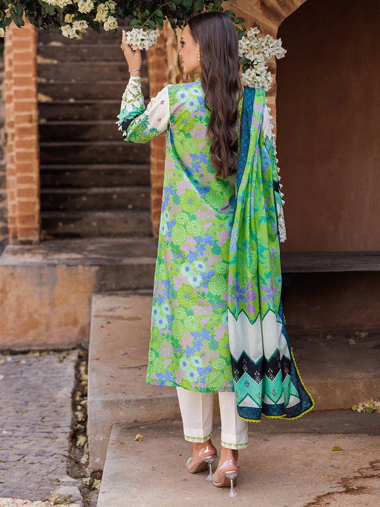 Rajbari | Floral Symphony Lawn 25 | RB-04 - Official Rajbari stockist in UK - Sakeena London