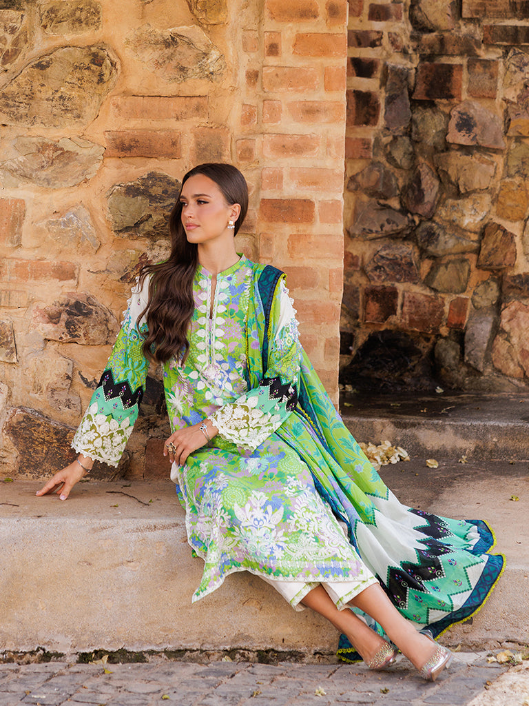 Rajbari | Floral Symphony Lawn 25 | RB-04 - Official Rajbari stockist in UK - Sakeena London