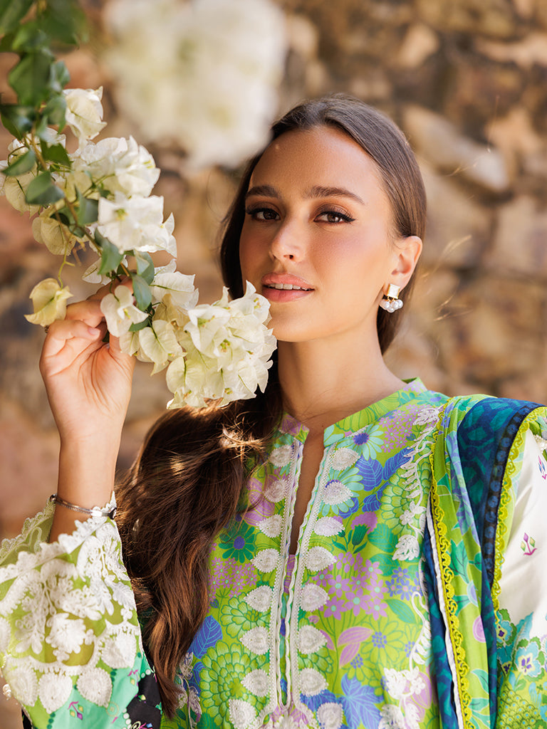 Rajbari | Floral Symphony Lawn 25 | RB-04 - Official Rajbari stockist in UK - Sakeena London
