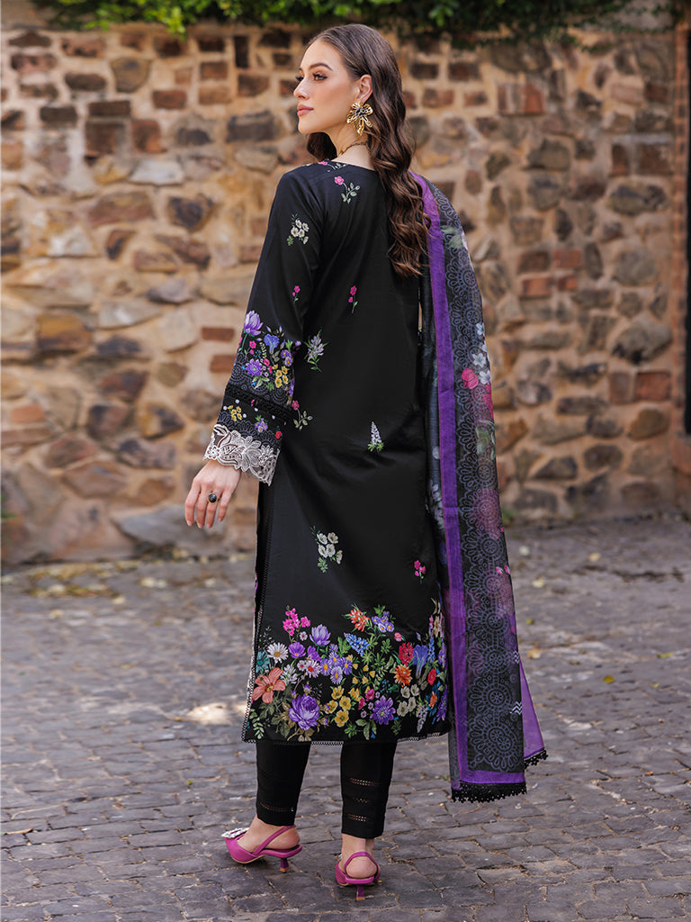 Rajbari | Floral Symphony Lawn 25 | RB-08 - Official Rajbari stockist in UK - Sakeena London