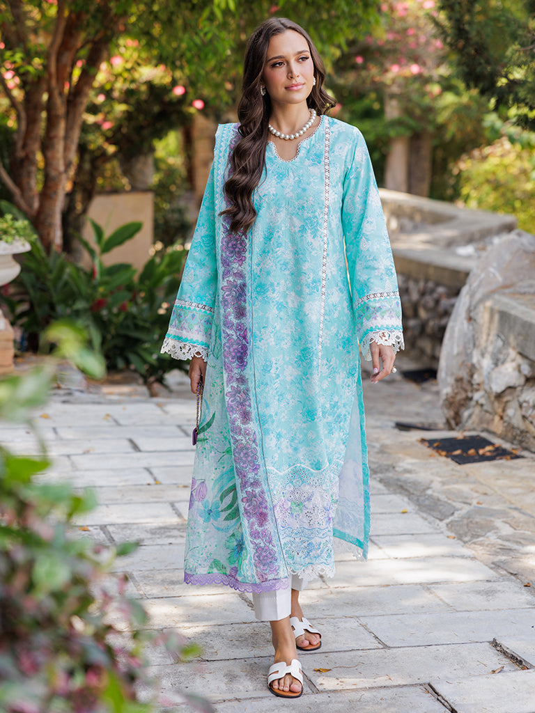 Rajbari | Floral Symphony Lawn 25 | RB-09 - Official Rajbari stockist in UK - Sakeena London