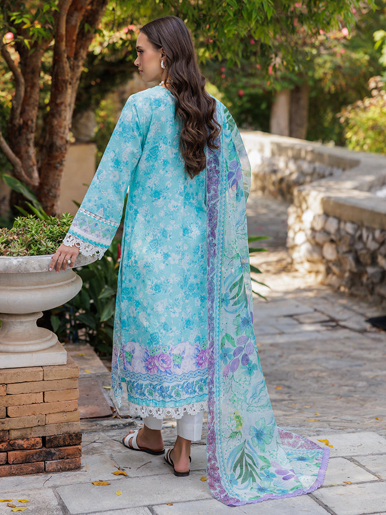 Rajbari | Floral Symphony Lawn 25 | RB-09 - Official Rajbari stockist in UK - Sakeena London