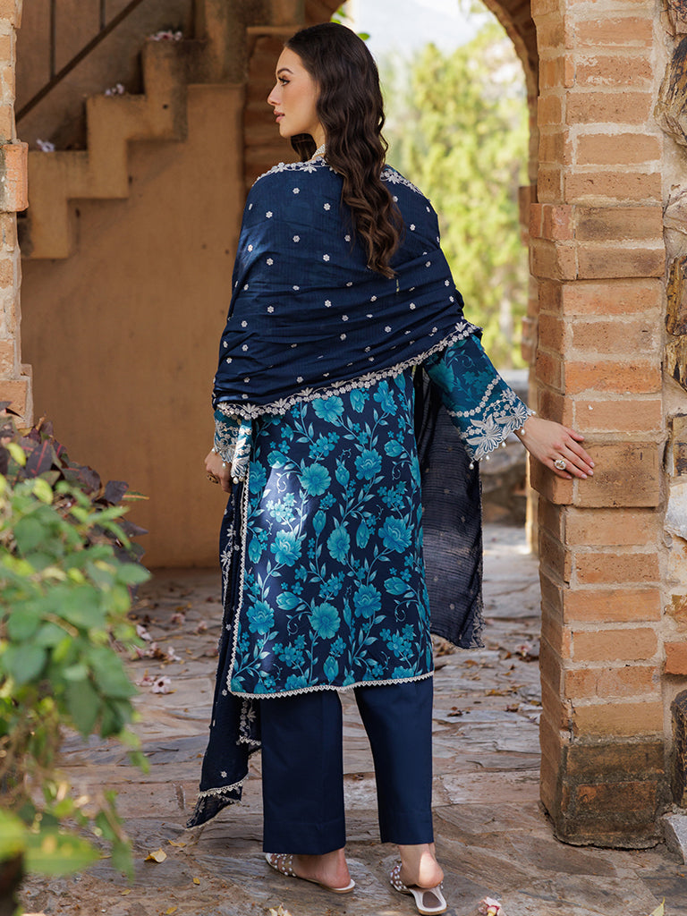 Rajbari | Floral Symphony Lawn 25 | RB-12 - Official Rajbari stockist in UK - Sakeena London