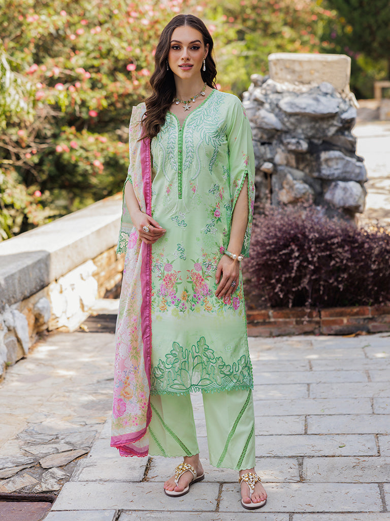 Rajbari | Floral Symphony Lawn 25 | RB-10 - Official Rajbari stockist in UK - Sakeena London