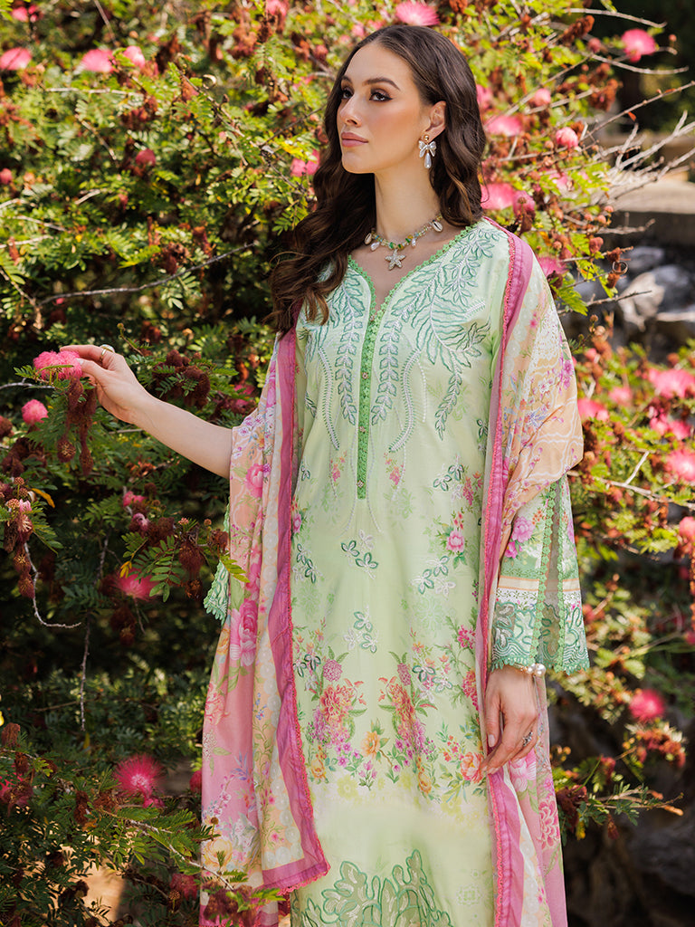 Rajbari | Floral Symphony Lawn 25 | RB-10 - Official Rajbari stockist in UK - Sakeena London