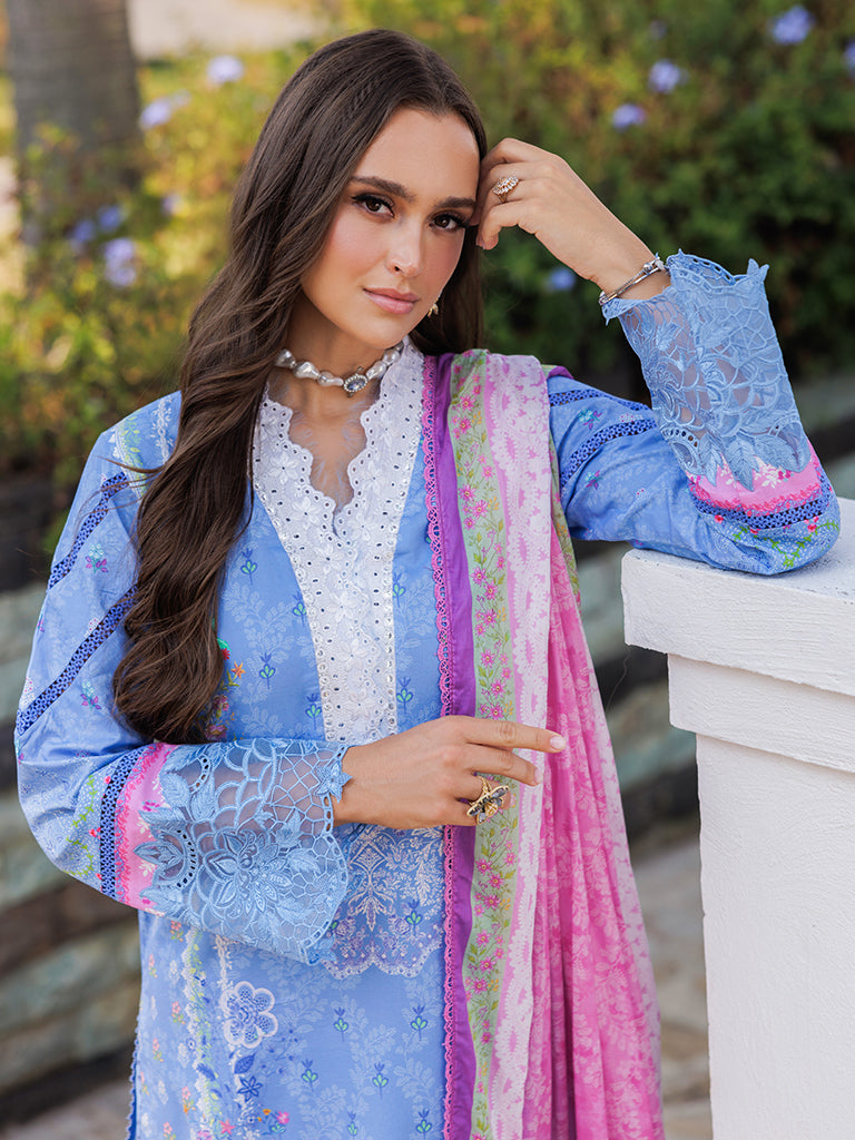 Rajbari | Floral Symphony Lawn 25 | RB-02 - Official Rajbari stockist in UK - Sakeena London
