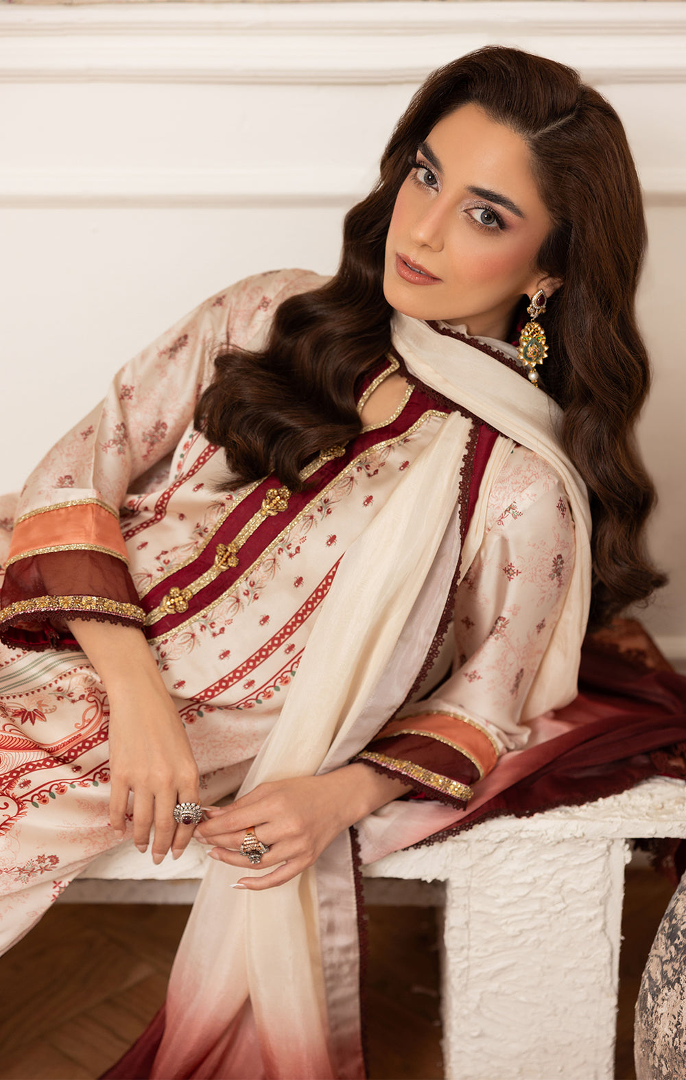 Maya | Eloura Silk Pret 25 |SAPHIRA - Official Maya stockist in UK - Sakeena London