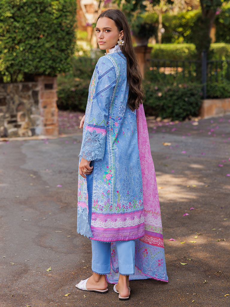 Rajbari | Floral Symphony Lawn 25 | RB-02 - Official Rajbari stockist in UK - Sakeena London