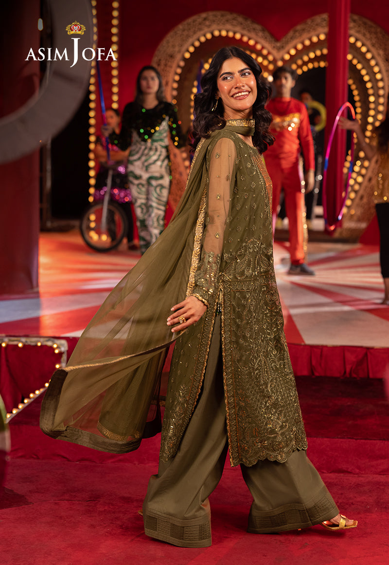 Asim Jofa | Festive Collection 25 | AJLLF-14 - Official Asim Jofa stockist in UK - Sakeena London