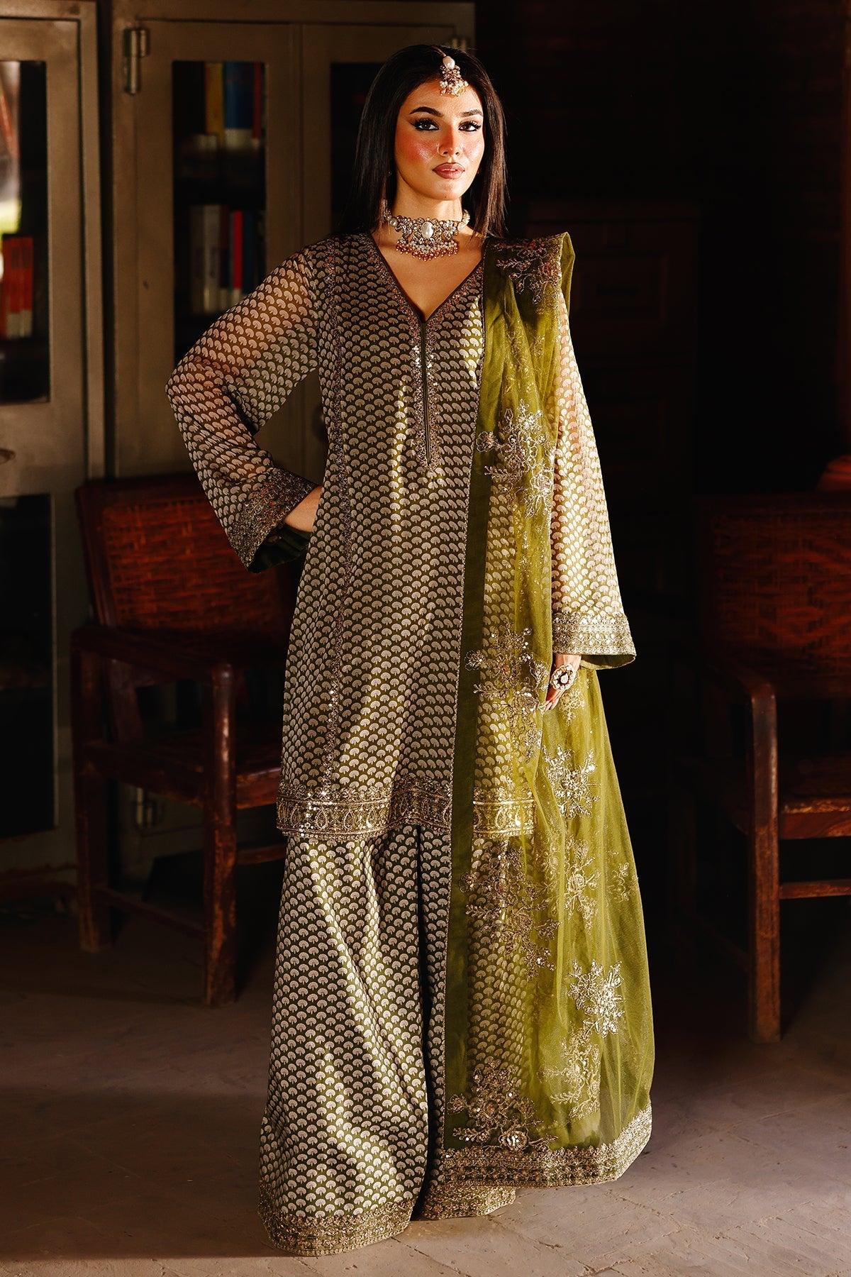 Charizma | Fumee Luxury Chiffon | CMA-5-114A - Official Charzima stockist in UK - Sakeena London