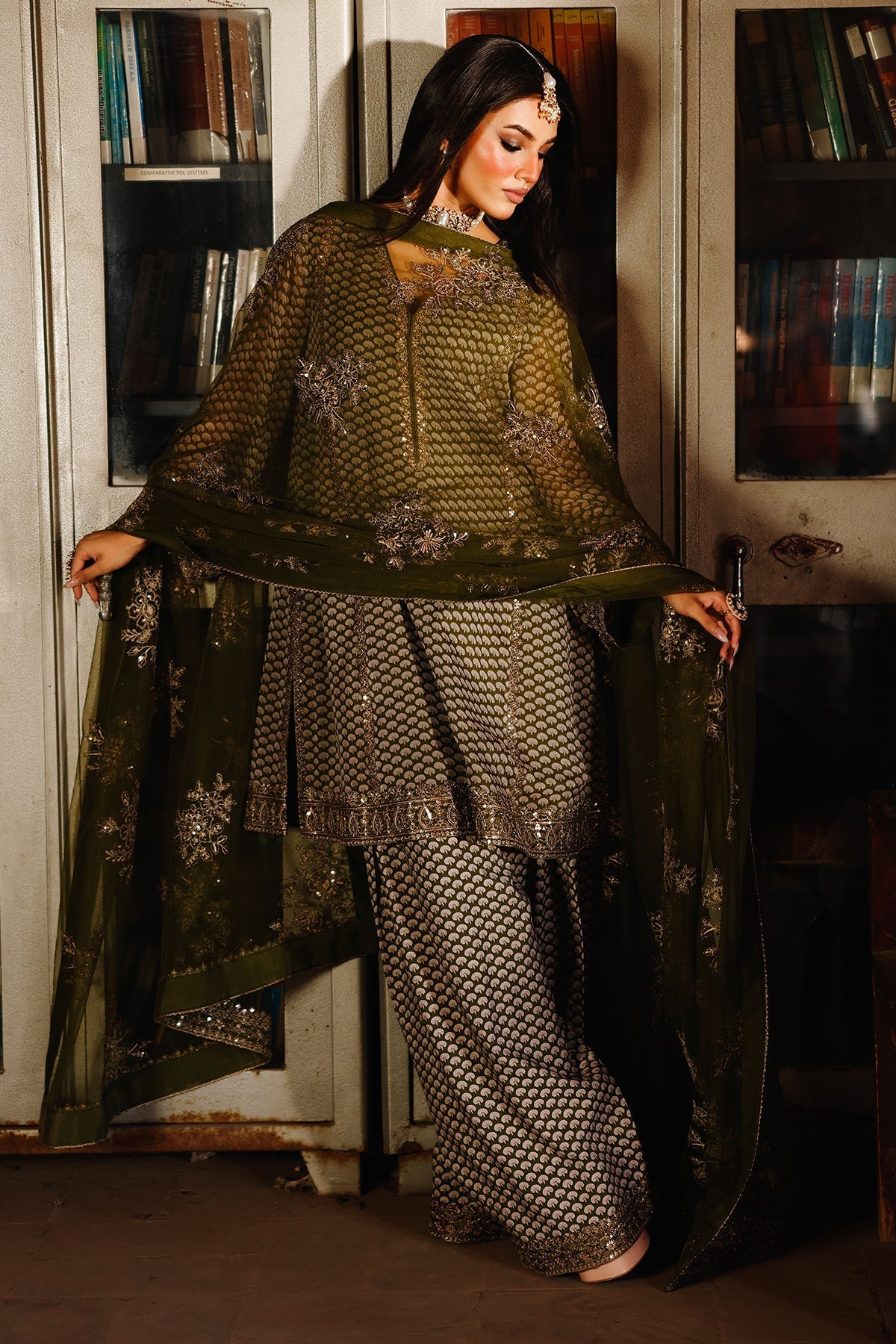 Charizma | Fumee Luxury Chiffon | CMA-5-114A - Official Charzima stockist in UK - Sakeena London