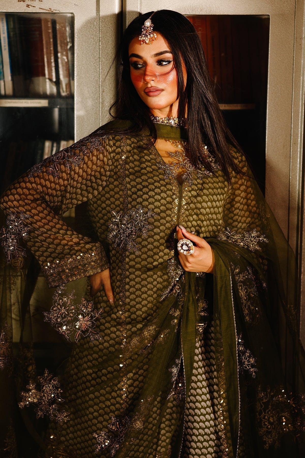 Charizma | Fumee Luxury Chiffon | CMA-5-114A - Official Charzima stockist in UK - Sakeena London