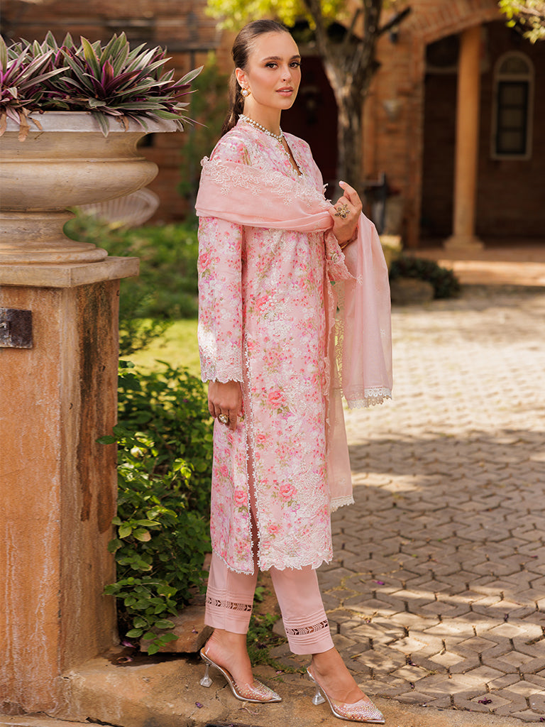 Rajbari | Floral Symphony Lawn 25 | RB-03 - Official Rajbari stockist in UK - Sakeena London