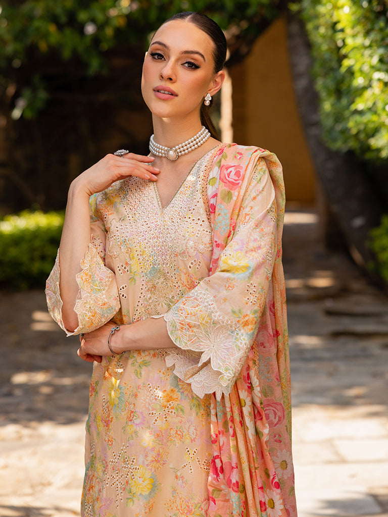 Rajbari | Floral Symphony Lawn 25 | RB-05 - Official Rajbari stockist in UK - Sakeena London