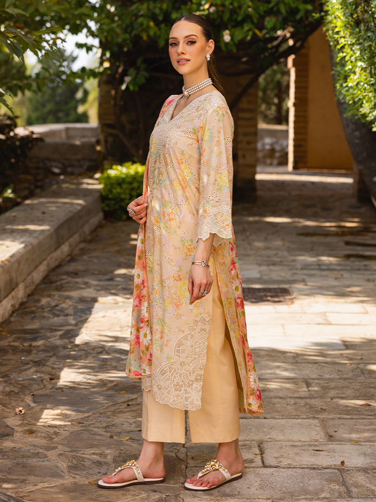 Rajbari | Floral Symphony Lawn 25 | RB-05 - Official Rajbari stockist in UK - Sakeena London