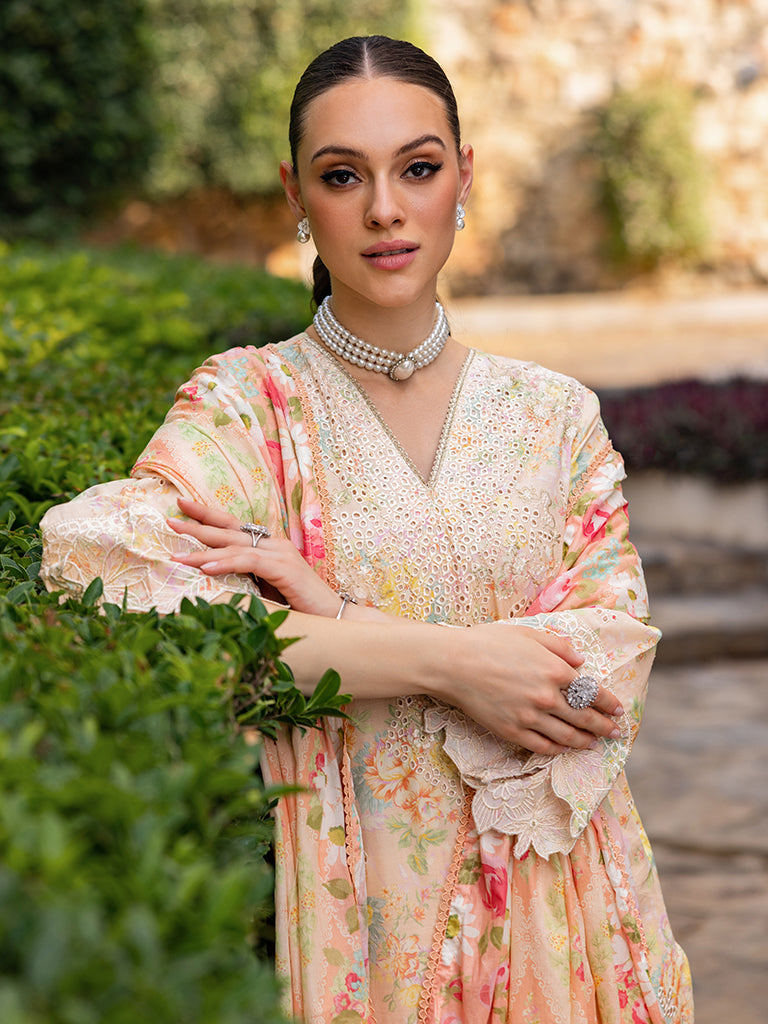 Rajbari | Floral Symphony Lawn 25 | RB-05 - Official Rajbari stockist in UK - Sakeena London