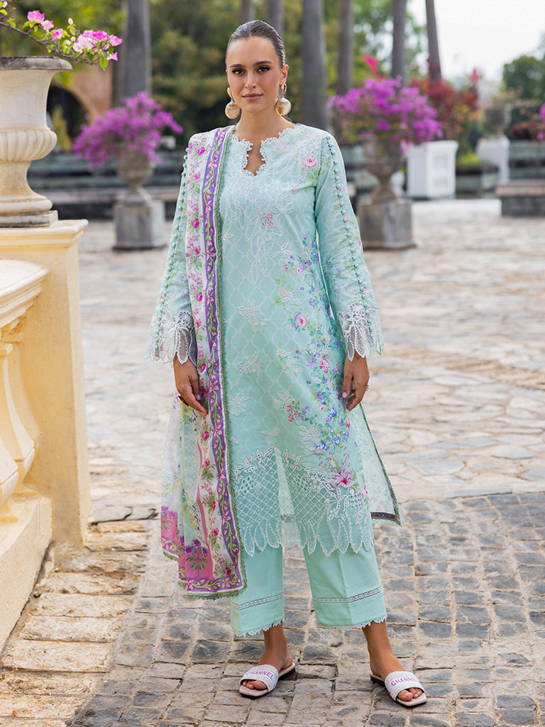 Rajbari | Floral Symphony Lawn 25 | RB-06 - Official Rajbari stockist in UK - Sakeena London