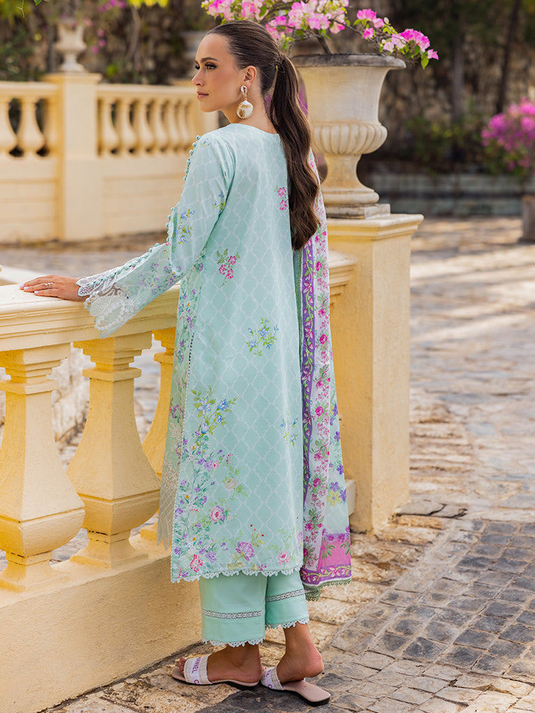Rajbari | Floral Symphony Lawn 25 | RB-06 - Official Rajbari stockist in UK - Sakeena London