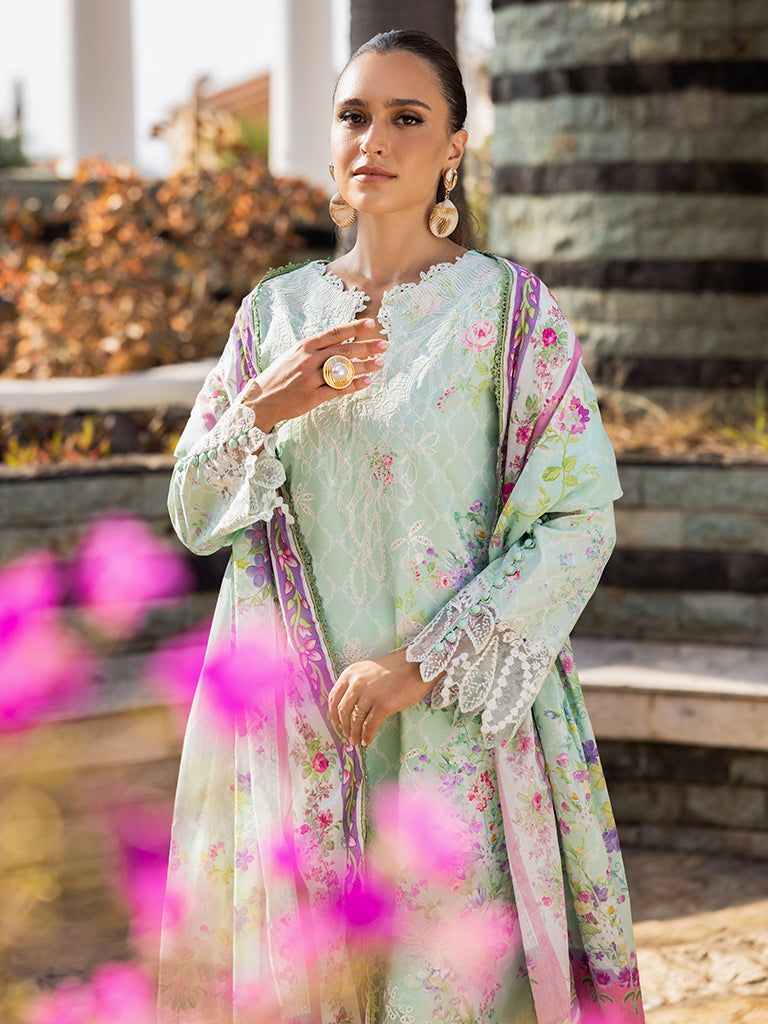Rajbari | Floral Symphony Lawn 25 | RB-06 - Official Rajbari stockist in UK - Sakeena London