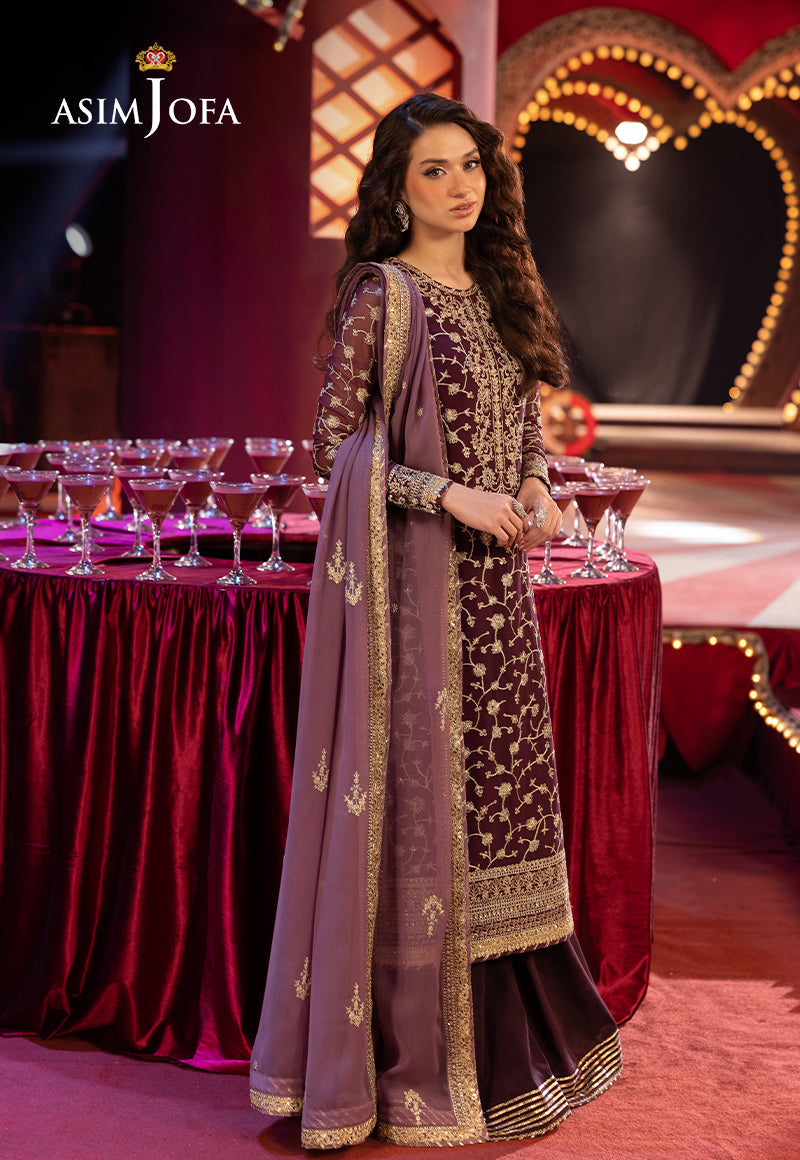 Asim Jofa | Festive Collection 25 | AJLLF-11 - Official Asim Jofa stockist in UK - Sakeena London