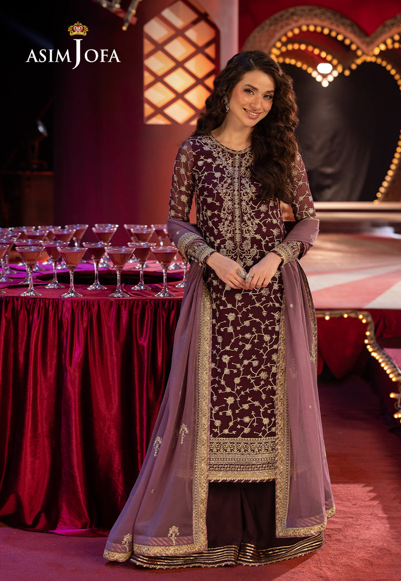 Asim Jofa | Festive Collection 25 | AJLLF-11 - Official Asim Jofa stockist in UK - Sakeena London