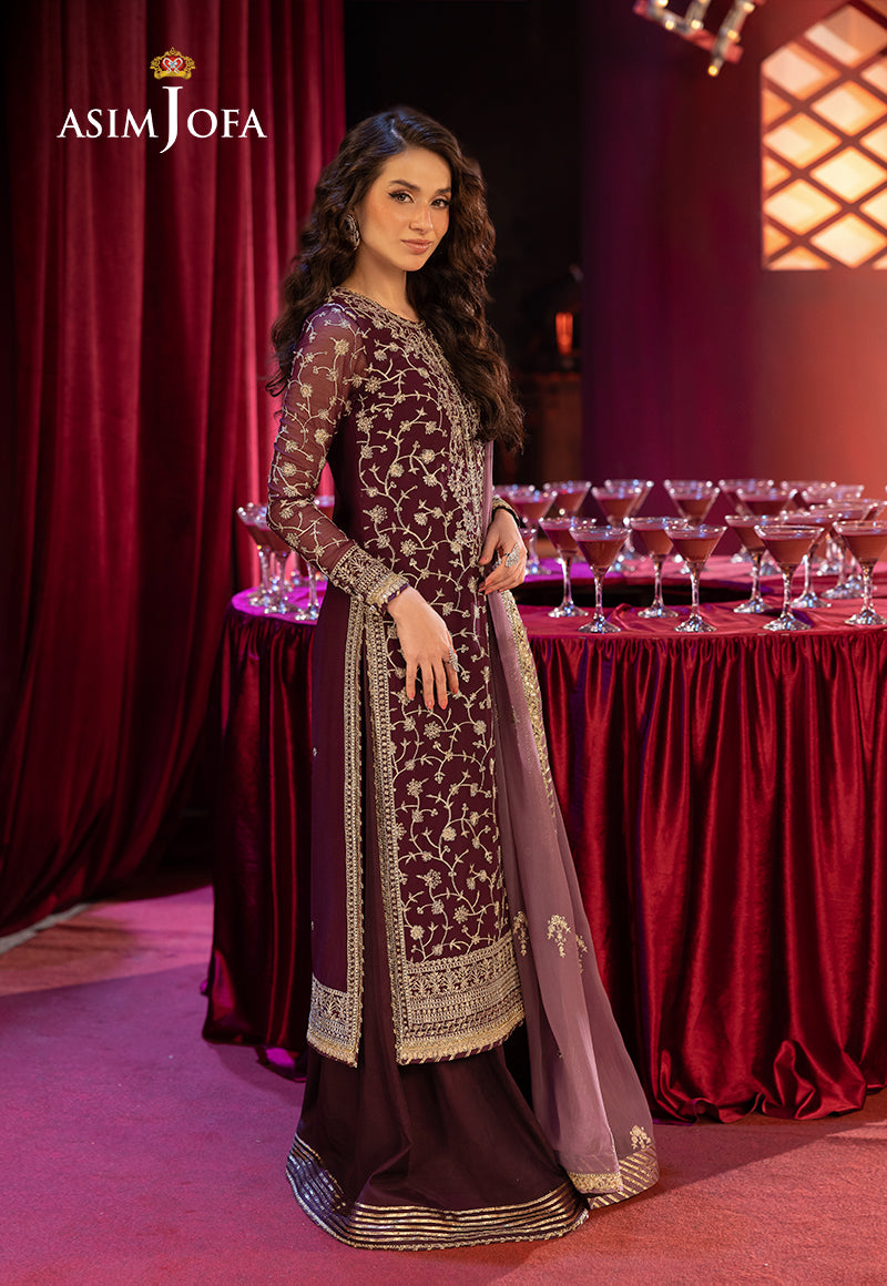 Asim Jofa | Festive Collection 25 | AJLLF-11 - Official Asim Jofa stockist in UK - Sakeena London