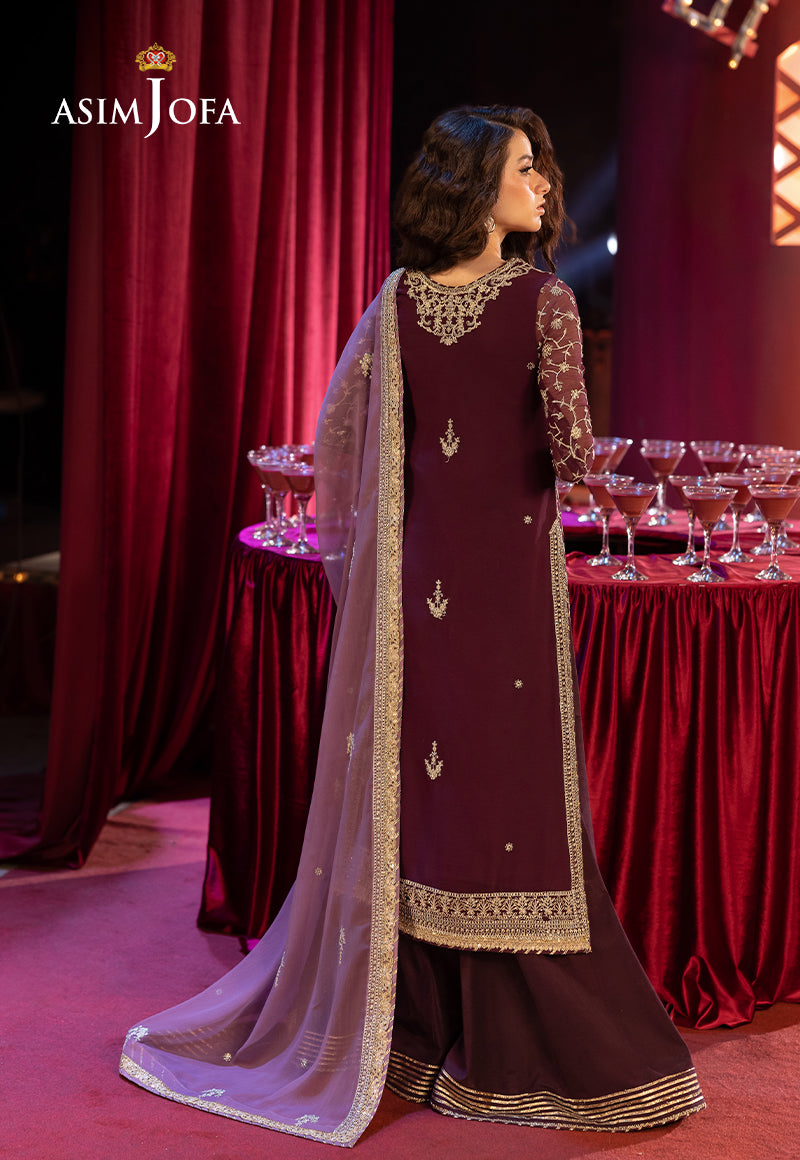 Asim Jofa | Festive Collection 25 | AJLLF-11 - Official Asim Jofa stockist in UK - Sakeena London