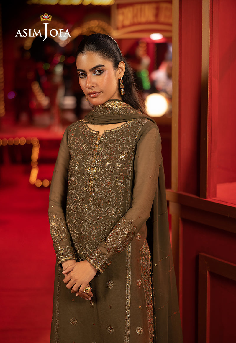 Asim Jofa | Festive Collection 25 | AJLLF-07 - Official Asim Jofa stockist in UK - Sakeena London