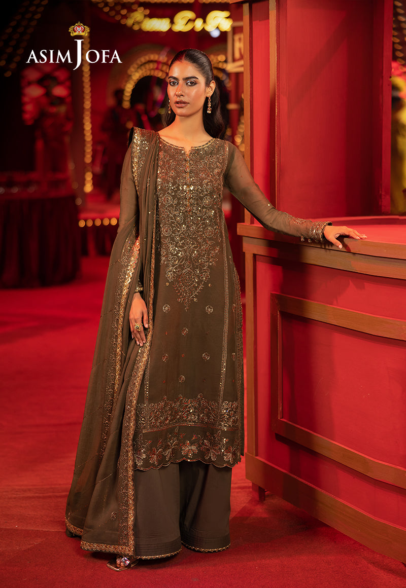 Asim Jofa | Festive Collection 25 | AJLLF-07 - Official Asim Jofa stockist in UK - Sakeena London